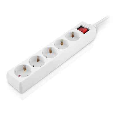 Сетевой фильтр питания REAL-EL RS-Protect M 1.8m, white (EL122300025) Винница