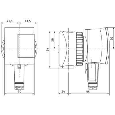 Циркуляційний насос Wilo Star-Z Nova, 1/2&quot;, 10 бар, 84 мм, 5 Вт, 230V (4132760) Вінниця