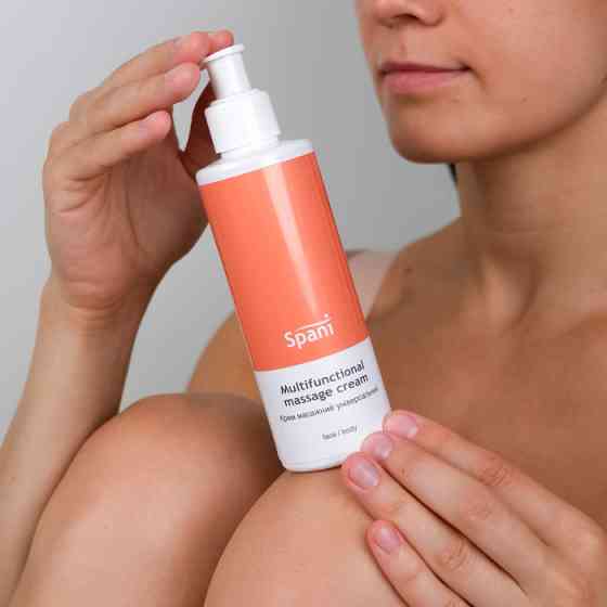 Масажний крем універсальний з рослинними екстрактами і композицією олій Spani 200 мл Київ