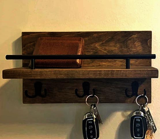 Ключница деревянная 