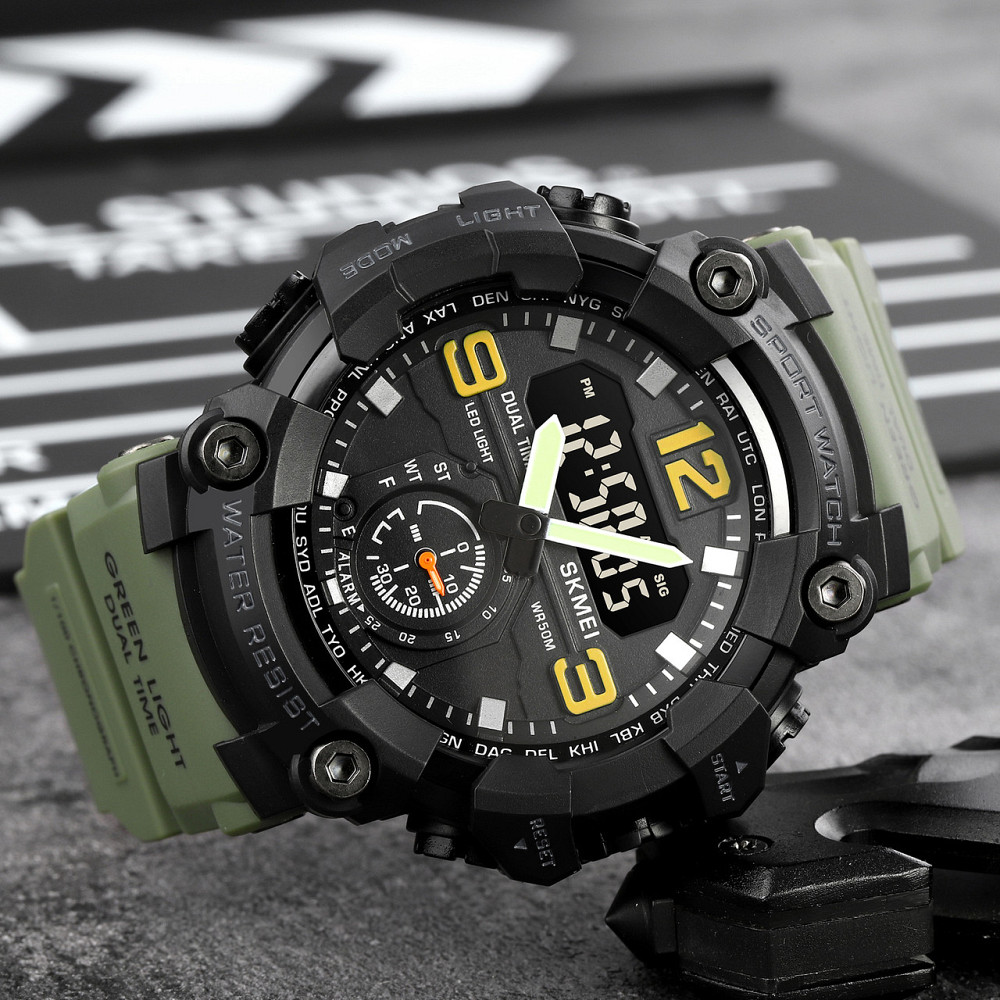 Skmei 1965AG army green. SBR Киев - изображение 4