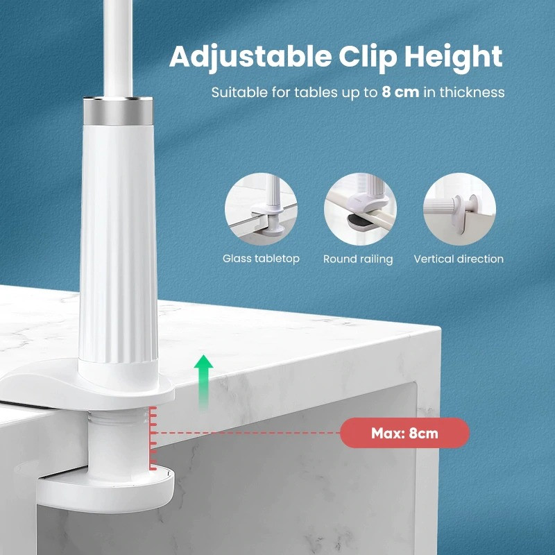 Гнучкий механічний тримувач/підставка для смартфона Ugreen LP133 (Білий) Николаев - изображение 4