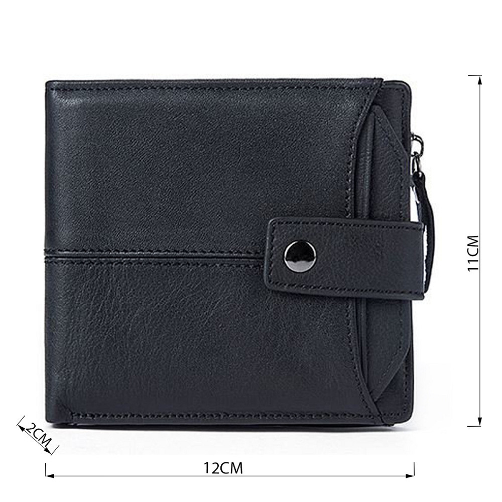 Гаманець чоловічий функціональний Vintage 14688 Чорний Київ - фото 4