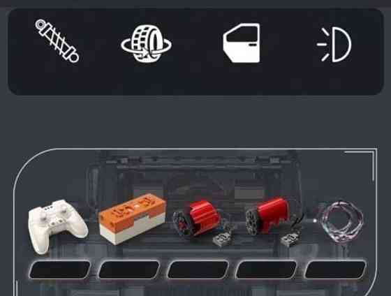 Land Rover Defender  2089 деталей, Конструктор схожий на LEGO. Київ