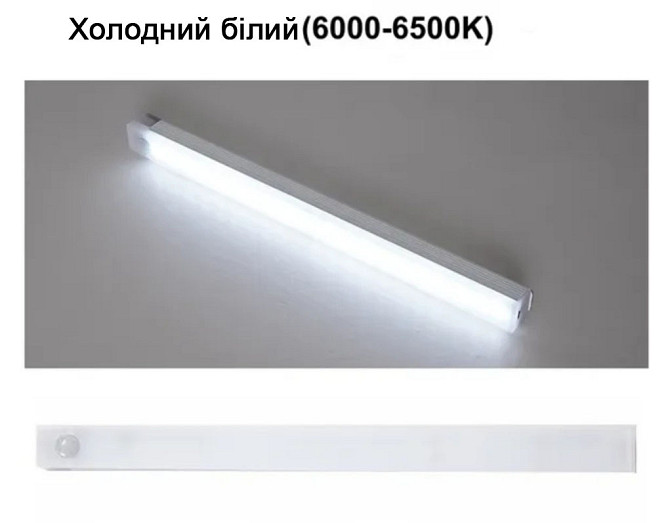 LED  світильник з датчиком руху і датчиком день/ніч 20 см Смела - изображение 2