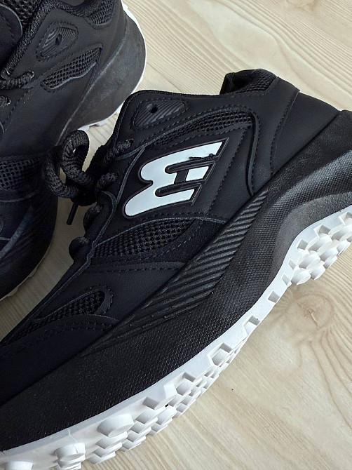 Кросівки жіночі Violeta 136-33 комбіновані на високій підошві чорні, 39, 24,5 см Київ - фото 9