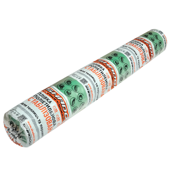 Пленка 150 мкм 6х50 м.  многолетняя полиэтиленовая тепличная  УФ 24 месяца Днепр