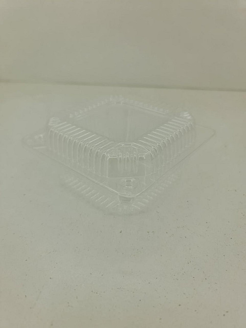 Контейнер пластиковый с откидной крышкой V400мл ПС-6 (50 шт) Харьков - изображение 3