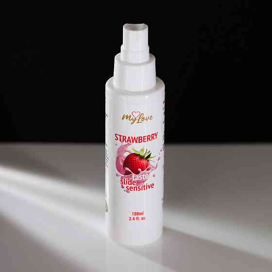 Інтимний гель-лубрикант - MyLove Taste Slide Sensitive Strawberry, 100 мл Sex Aura Київ