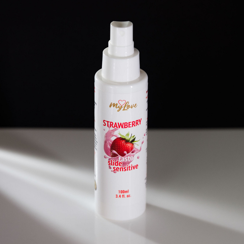 Интимный гель-лубрикант - MyLove Taste Slide Sensitive Strawberry, 100 мл Sex Aura Киев - изображение 5