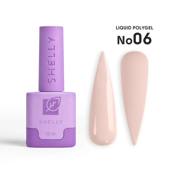 Жидкий полигель для ногтей 06 Liquid PolyGel Shelly 12 мл Киев