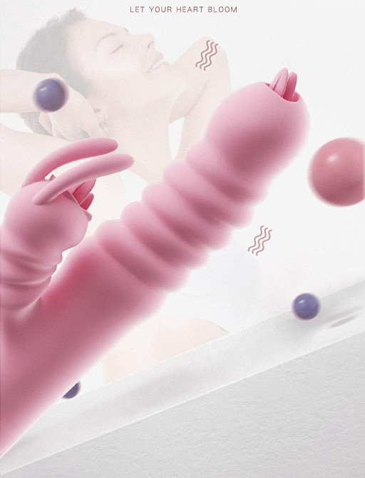 Вібратор - Hannah USB Pink Sex Aura Київ - фото 5