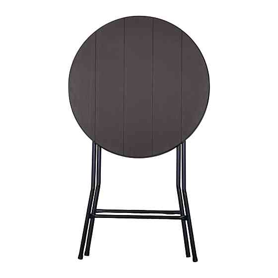 Стіл складаний круглий, Time Eco ТЕ-1848, графіт, 0.8 м Київ