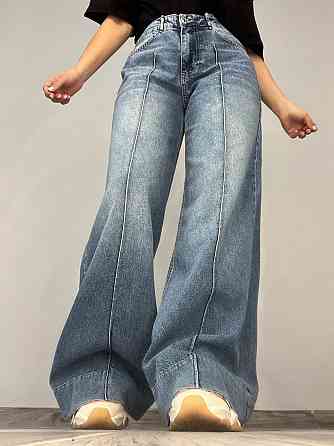 Джинсы женские Its Basic 3717-31 PALAZZO jeans свободные палаццо широкие клеш стрелка длинные светло Одесса