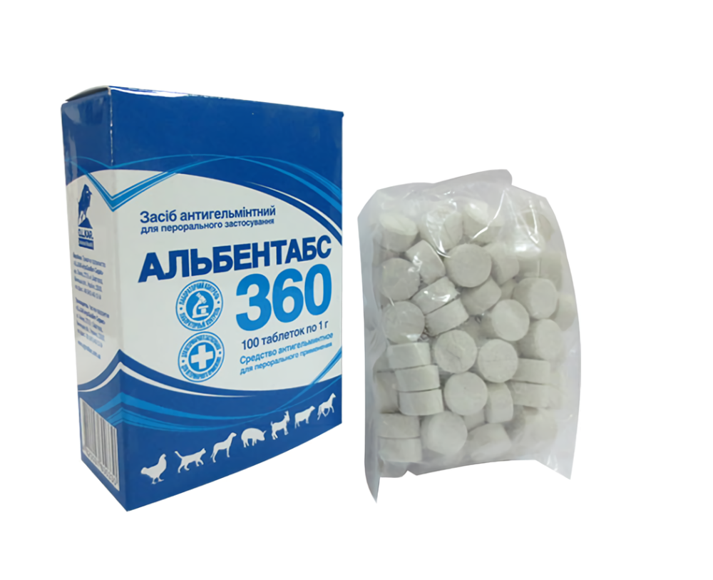 Альбентабс-360 (№100 таблетки), O.L.KAR. Винница - изображение 1