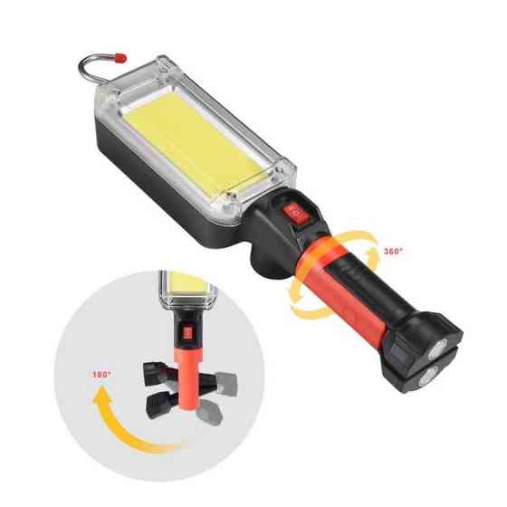 Ліхтарик лампа для кемпінгу з power bank ZJ-8859-COB-3, Акумуляторна лампа світильник AB-935 для кемпінгу Київ