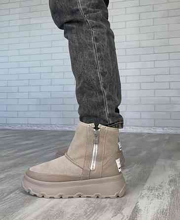 Marko Угги жіночі DE MARKO У-3 бежеві (зима, замша натуральна) (4849) 40 Коломия