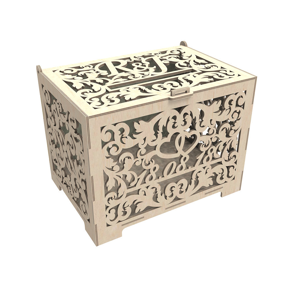 Сундук для конвертов, Свадебная казна 288х208х227мм Киев - изображение 2