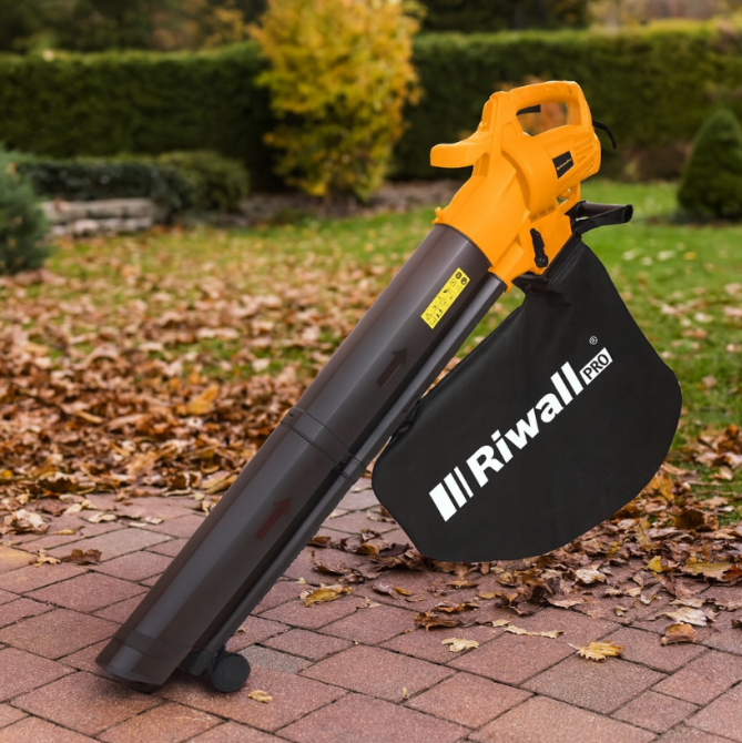 Садовий пилосос електричний Riwall 3200W (Чехія) Київ - фото 8