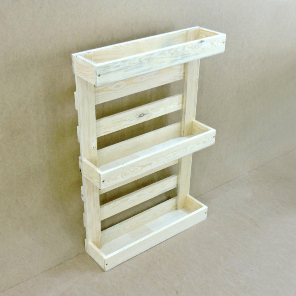 Полиця настінна для квітів "Табоан" бланже Миколаїв - фото 2