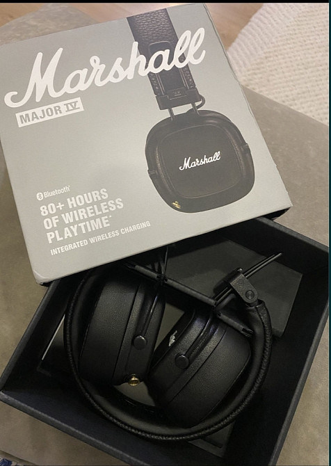 Наушники Marshall Major 4 IV Bluetooth Black / Brown . Киев - изображение 4