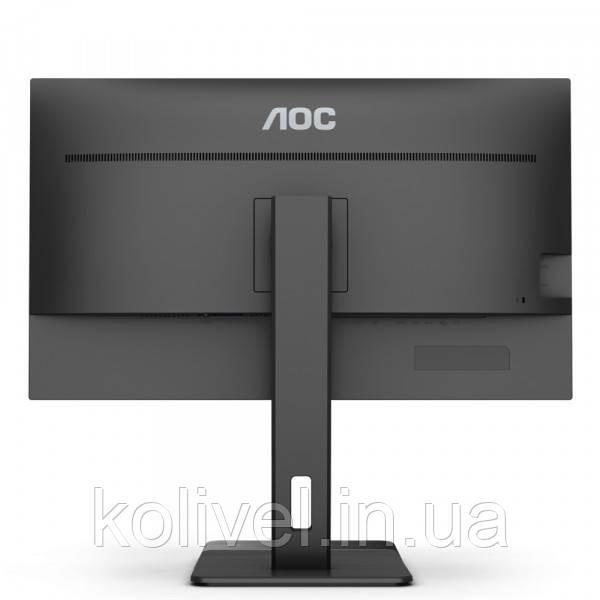 TFT 31.5" AOC Q32P2CA, IPS, QHD, 75Гц, 4мс, DP, HDMIx 2, USB hub, USB-C, HAS, Pivot, колонки, чорний (Q32P2CA) Київ - фото 5