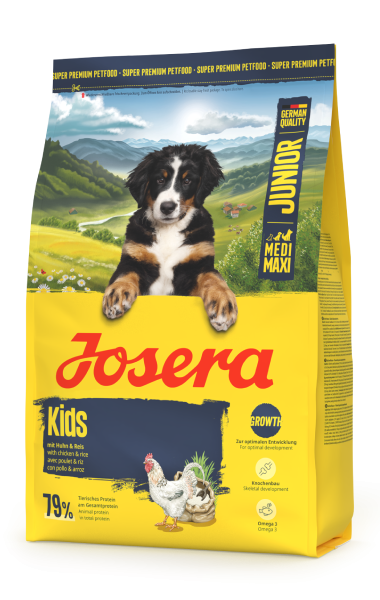 Сухой корм Josera Kids Junior Medi/Maxi (Йозера Кидс) для растущих щенков средних и крупных пород, 3 кг Винница - изображение 2