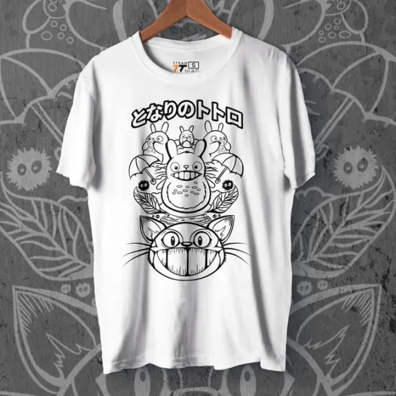 Футболка для подростка мальчика с принтом Тоторо 3 WE Размер 160 Anime10982 Днепр