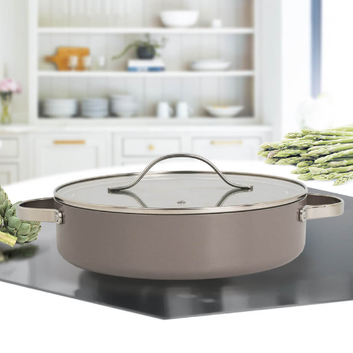 Каструля 3,95л з кришкою а/п Ceramic MR-4009-28S Maestro Житомир - фото 2