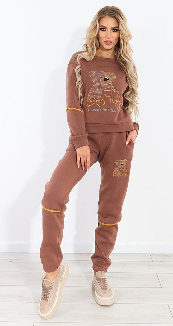 Тёплый костюм с вышивкой (46) Киев - изображение 1