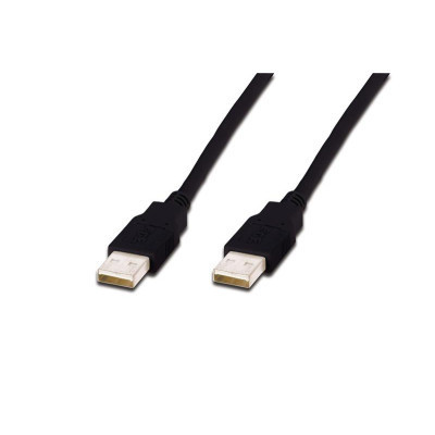 Дата кабель USB 2.0 AM/AM 1.8m Digitus (AK-300100-018-S) Винница - изображение 1