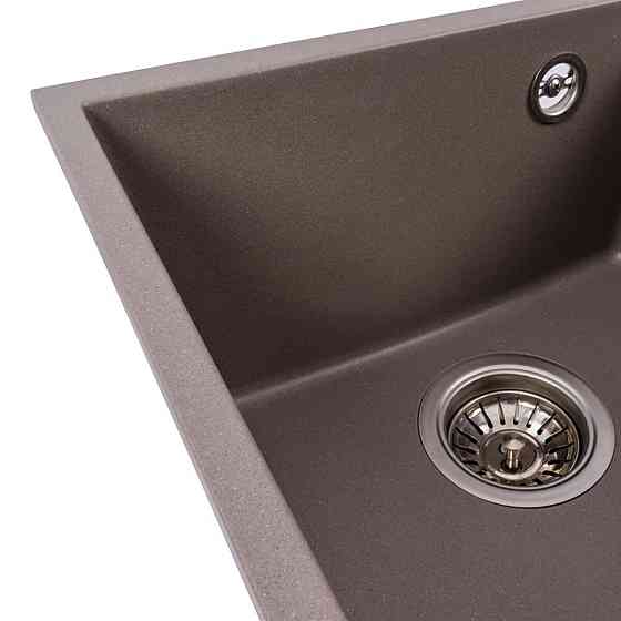 Гранітна мийка для кухні VALESO ROXY 3744 матова Дюна Коломыя