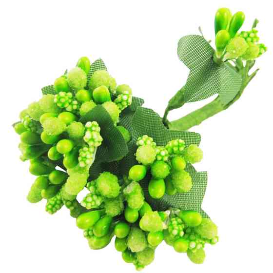 Декоративные тычинки для творчества KV-717 пучок 12 штук Винница