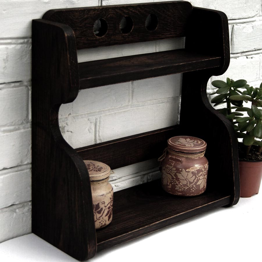 Полиця для ванної "Броме" венге Миколаїв - фото 1