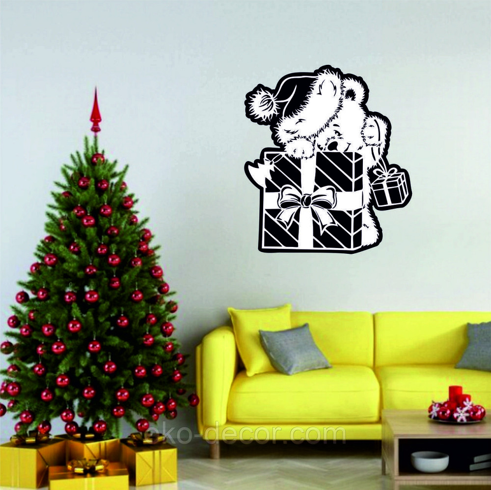 Декоративное настенное Панно «Новый год», Декор на стену 110*96 см Киев - изображение 3