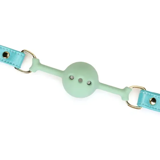 Кляп Liebe Seele Blue Lamb Leather Ball Gag with Velvet Lining Львов
