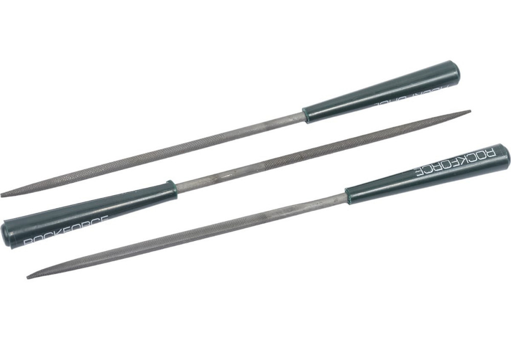 Набір надфілів різнопрофільних 10пр. (L-140мм, Ø3мм) RockForce RF-6163 Одеса - фото 5