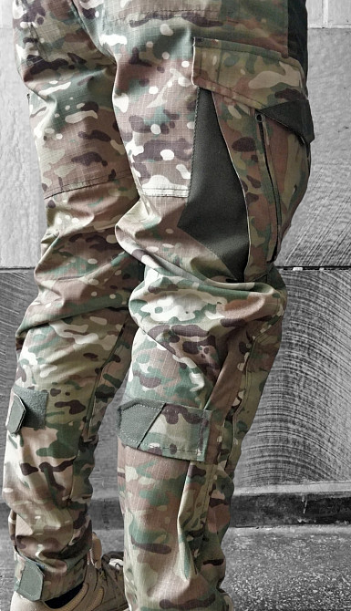 Штаны мужские корд с наколенниками мультикам Одесса - изображение 15