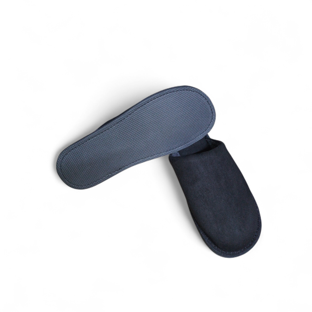 Чоловічі домашні тапочки закритий носок чорні тм "PaGo" подарункові Одеса - фото 5