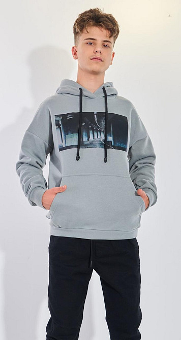 Худі з принтом (170 см) Київ - фото 1