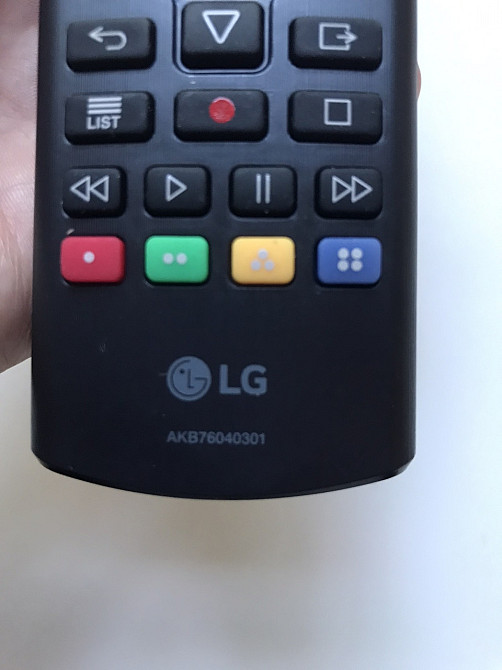 Пульт LG черный оригинальный кнопочный AKB76040301 для тв LG телевизора универсальный Каменское - изображение 6
