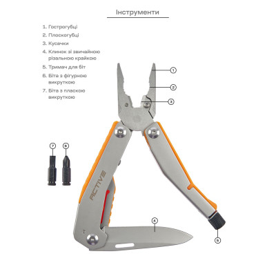 Мультитул Active Basic (GHK10) Винница - изображение 6