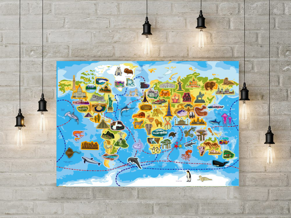 Настільна гра розумниця "цікавий світ" kp-006 Вінниця - фото 2