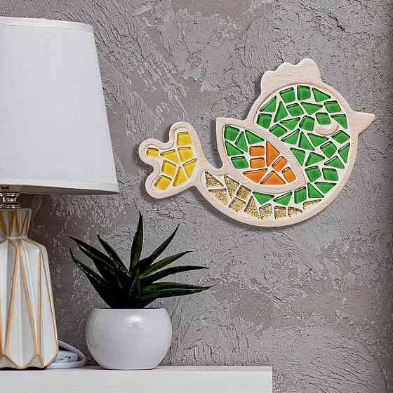 Дитячий набір для творчості кришталева мозаїка "Птах" MA1005 Вінниця