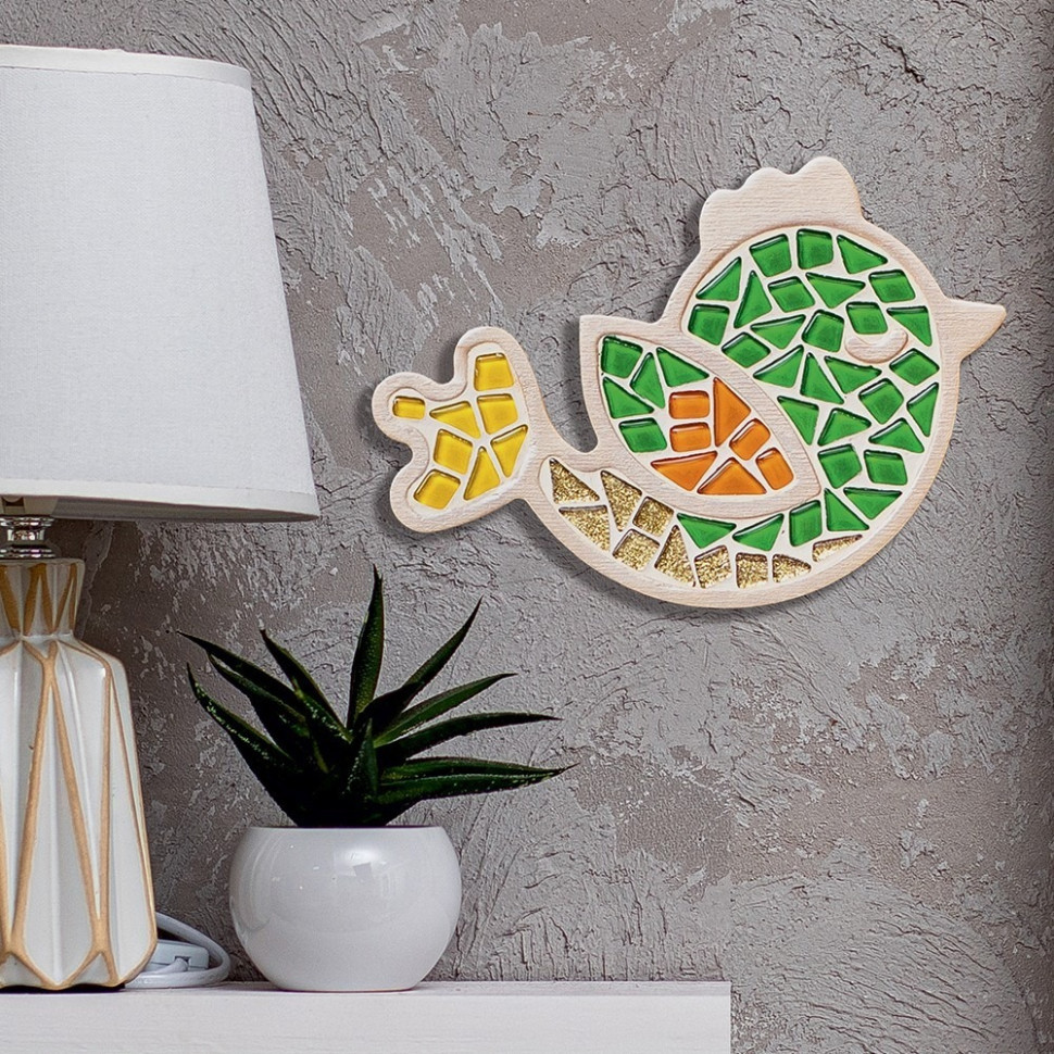 Дитячий набір для творчості кришталева мозаїка "Птах" MA1005 Вінниця - фото 2