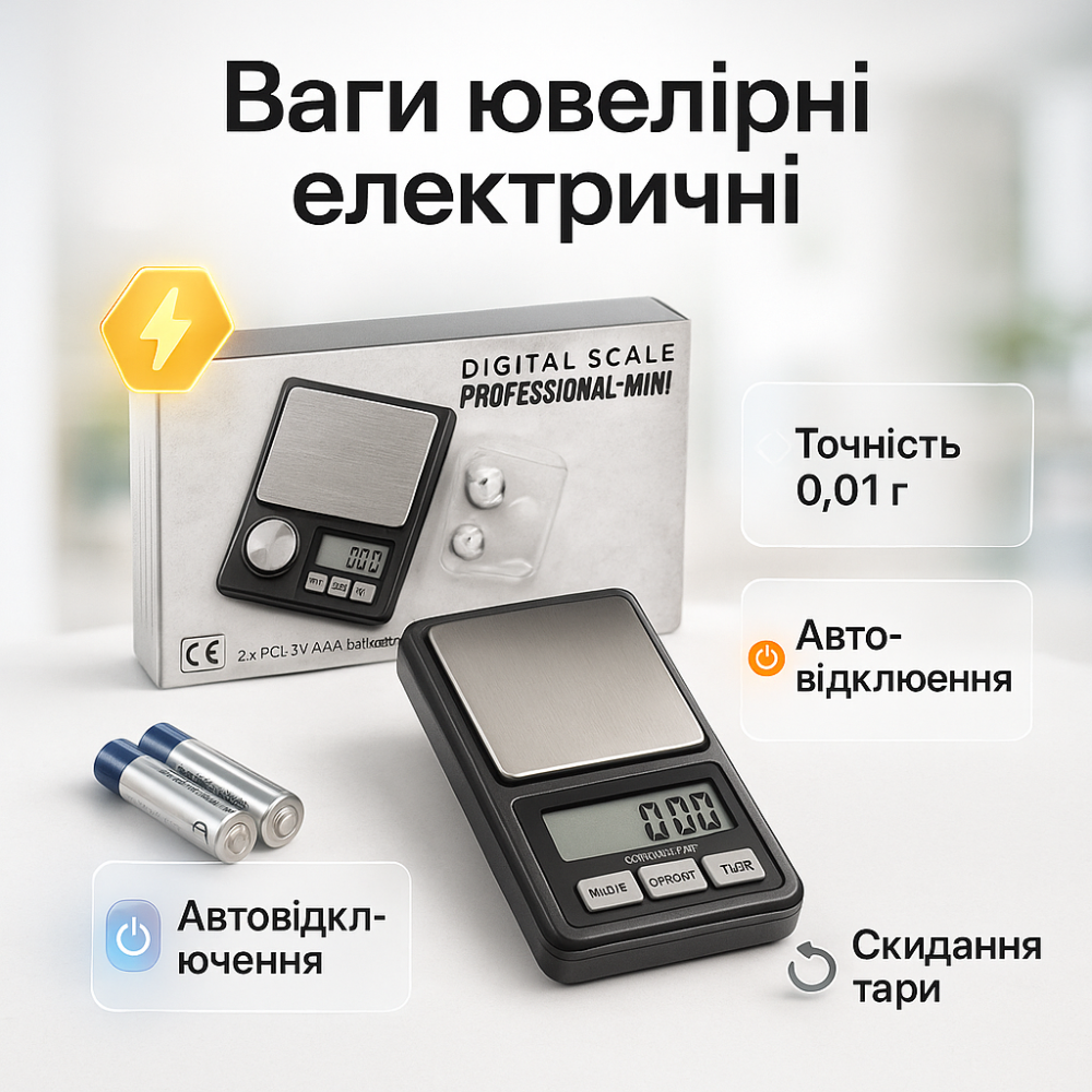 Ваги кишенькові портативні 6256, 200г, Точні електронні ваги для біжутерії на золото OU-30 Львів - фото 13