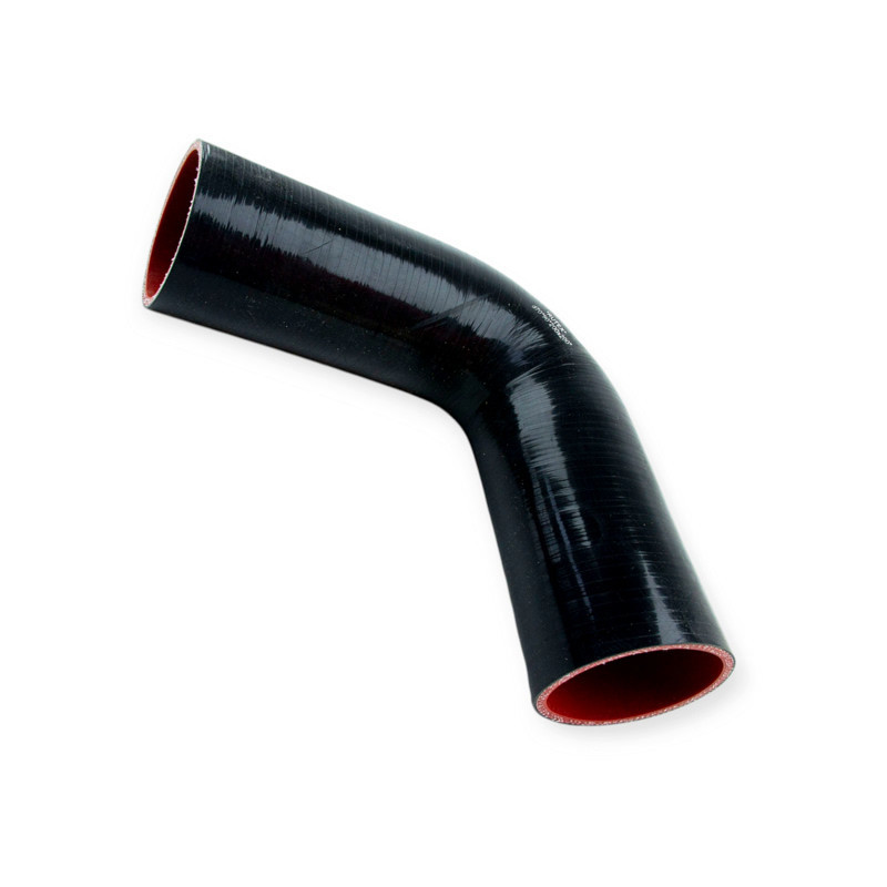 Патрубок кут d-70 L-200*200 90град. силікон універсальний Мукачево - фото 1