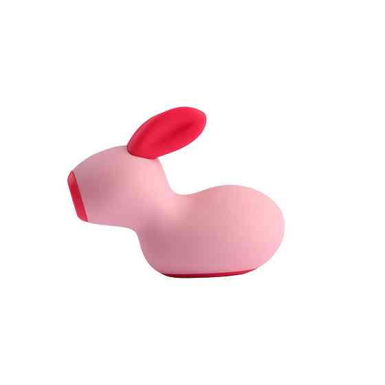 Вакуумный стимулятор клитора Chisa Joy Jumper Rabbit в виде кролика, розовый Sex Aura Киев