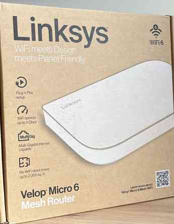 Роутер Linksys Velop Mesh 6. Харьков