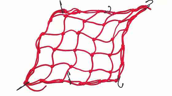 Сітка багажника (павук) (червона) MANLE Київ